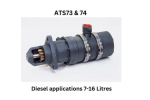 Visual representation of ATS 73 & 74 diesel applications, focusing on atts and 14-1 for engines between 7 to 16 liters